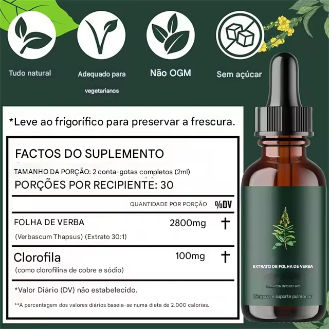 Lusogo Mullein™ + Extrato de Clorofila