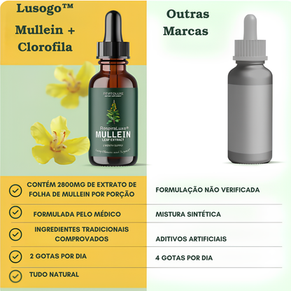 Lusogo Mullein™ + Extrato de Clorofila