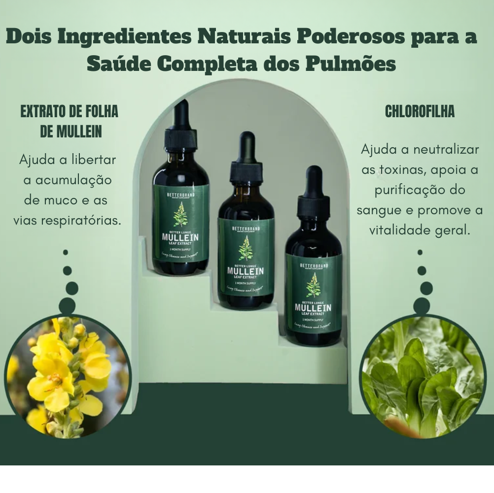Lusogo Mullein™ + Extrato de Clorofila